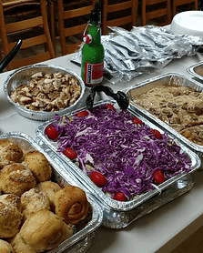 tray serving
